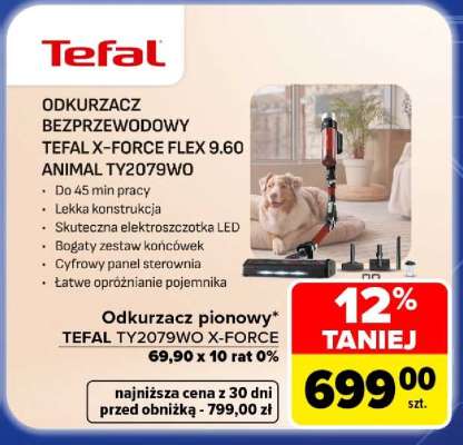 TEFAL TY2079WO X-FORCE