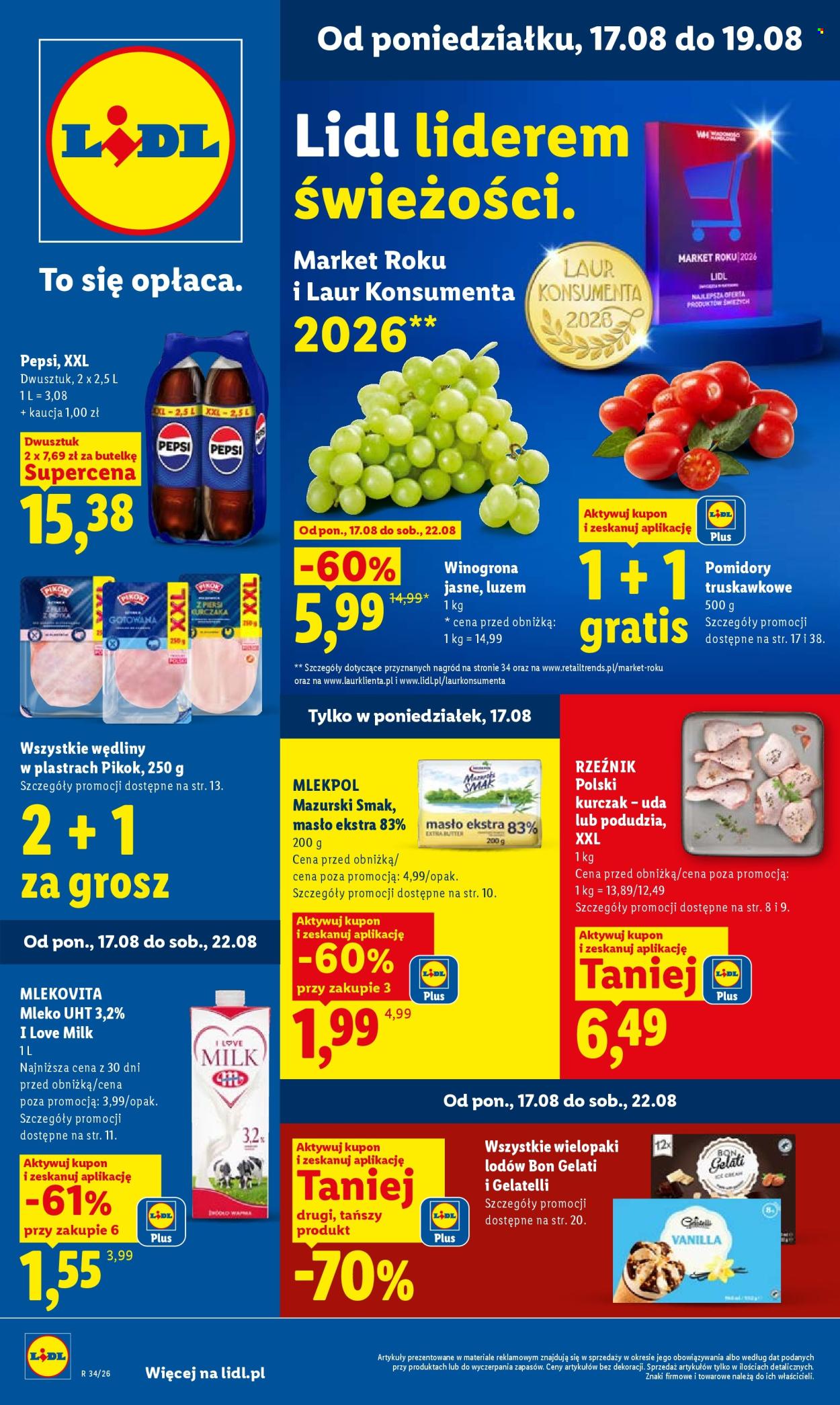 Gazetka Lidl - 17.8.2026. - 19.8.2026.. Strona 1