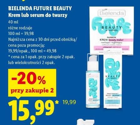 BIELENDA FUTURE BEAUTY Krem lub serum do twarzy