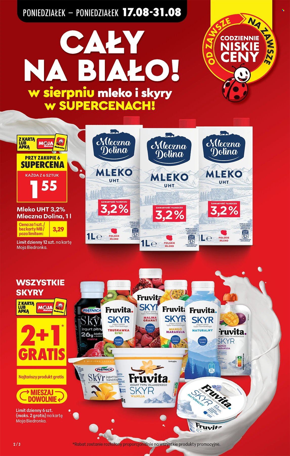 Gazetka Biedronka - 17.8.2026. - 22.8.2026.. Strona 2