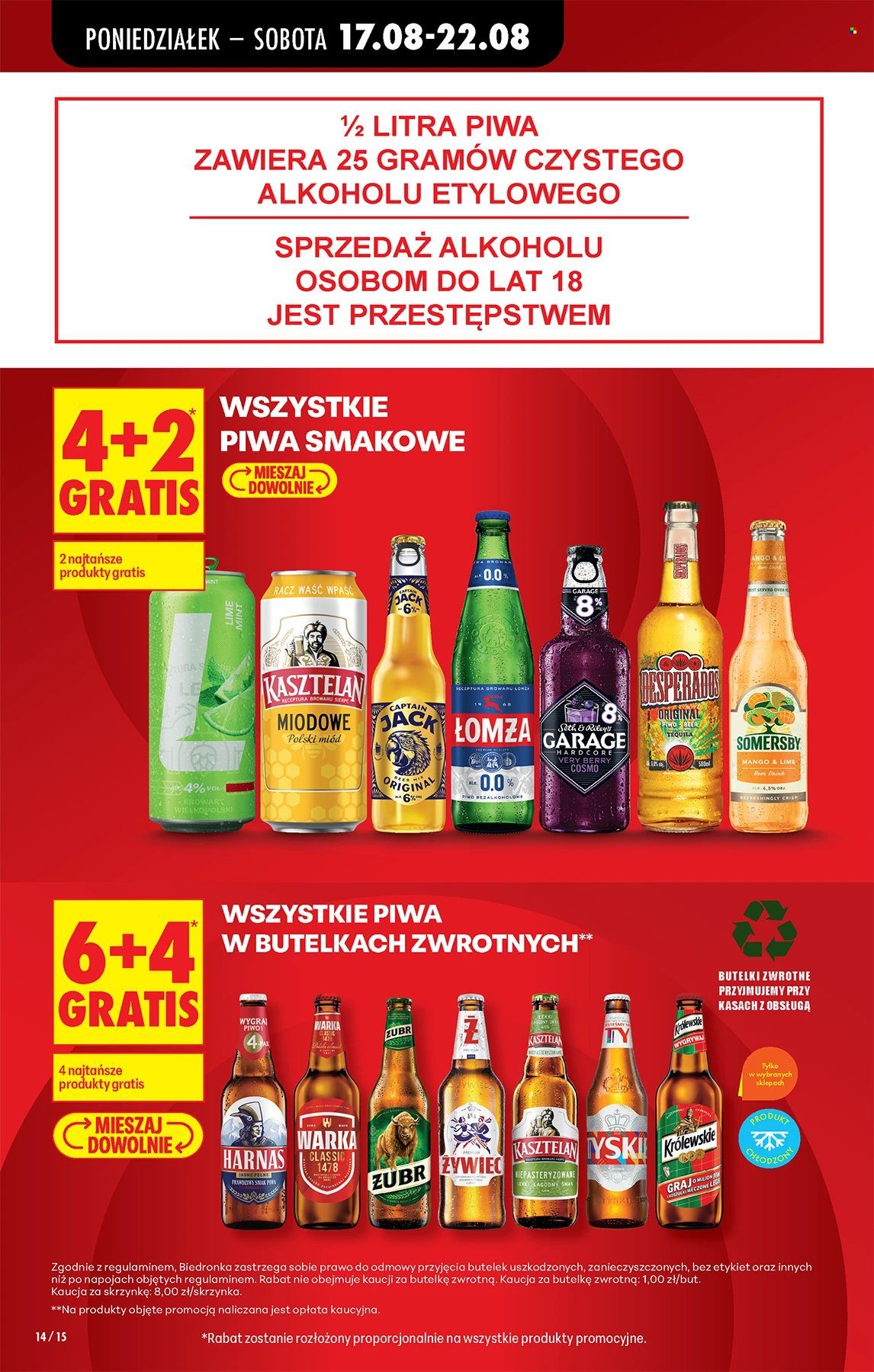 Gazetka Biedronka - 17.8.2026. - 22.8.2026.. Strona 14