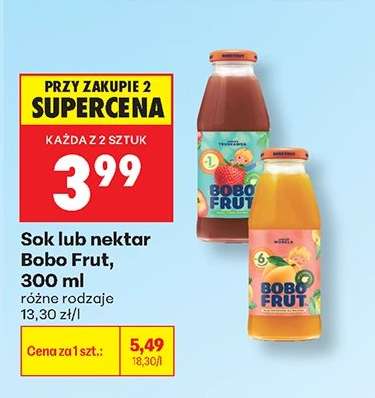 Sok lub nektar Bobo Frut, 300 ml