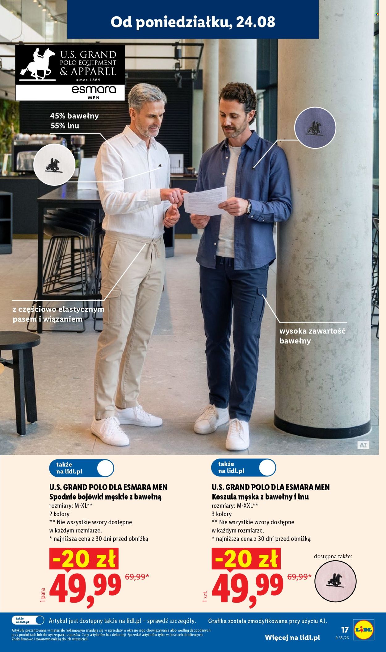 Gazetka Lidl - 24.8.2026. - 30.8.2026.. Strona 17