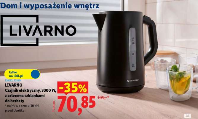 LIVARNO Czajnik elektryczny