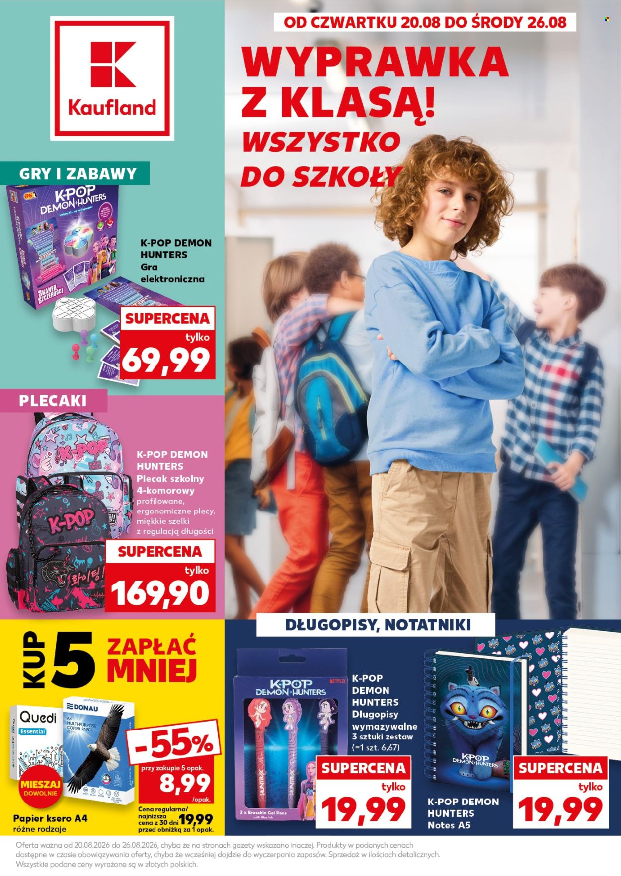 Gazetka Kaufland - 20.8.2026. - 26.8.2026.. Strona 1
