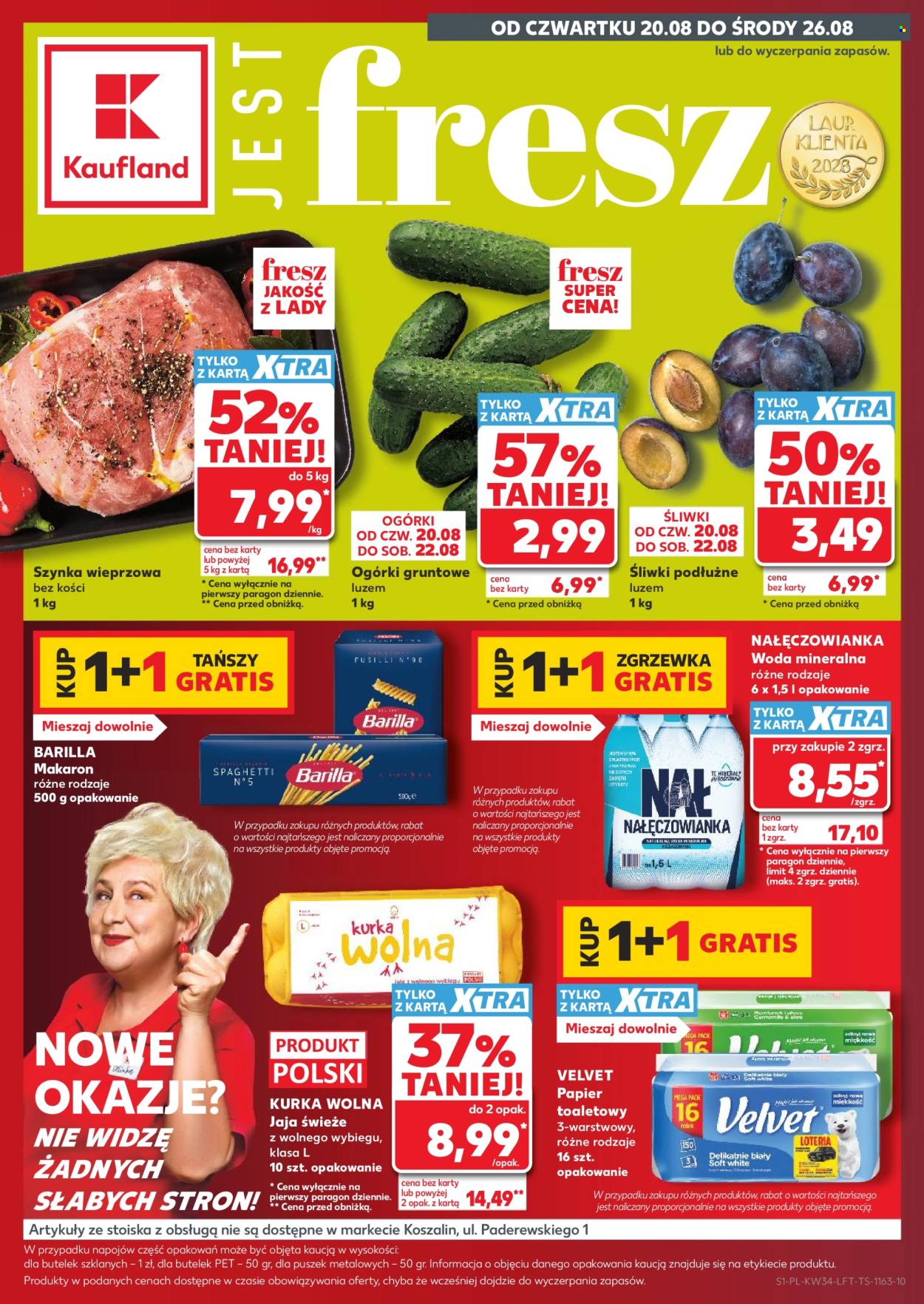 Gazetka Kaufland - 20.8.2026. - 26.8.2026.. Strona 1