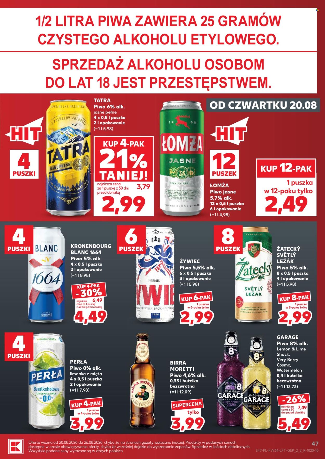 Gazetka Kaufland - 20.8.2026. - 26.8.2026.. Strona 47