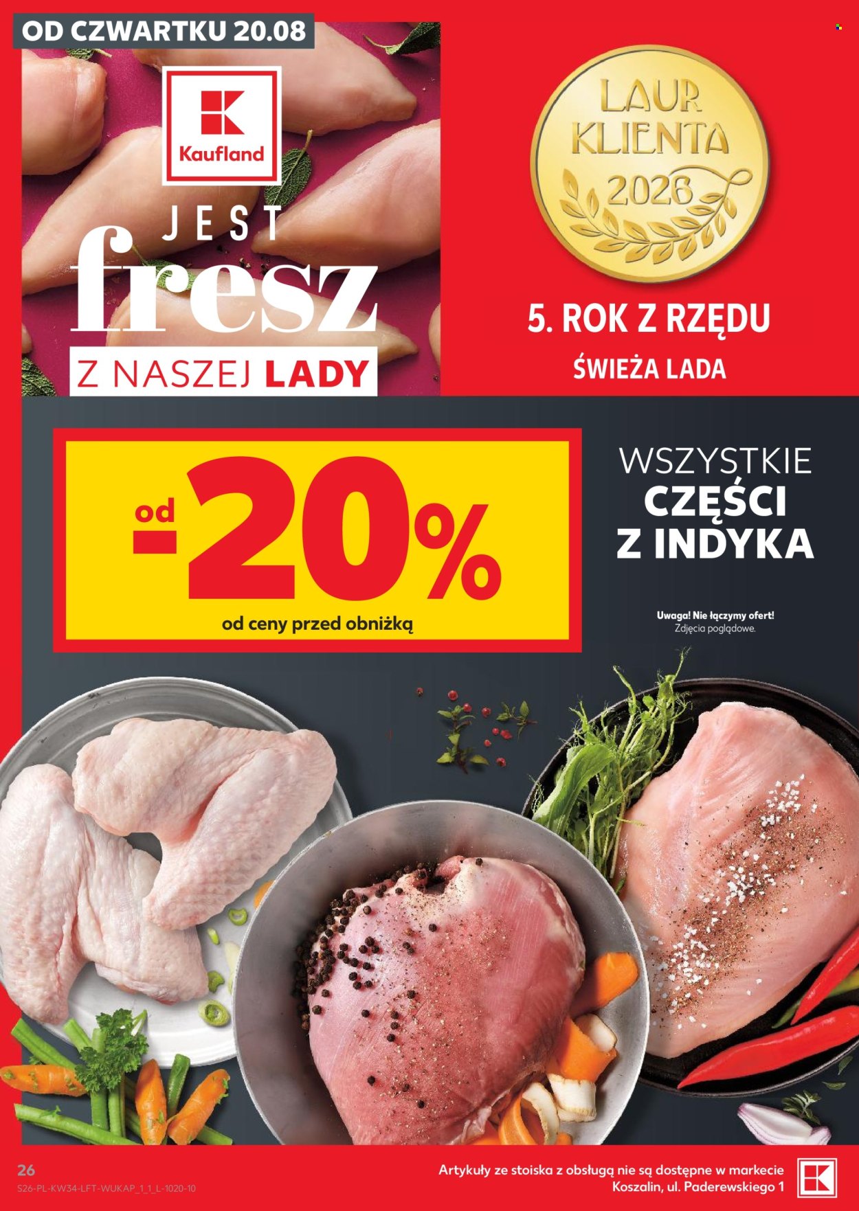 Gazetka Kaufland - 20.8.2026. - 26.8.2026.. Strona 26