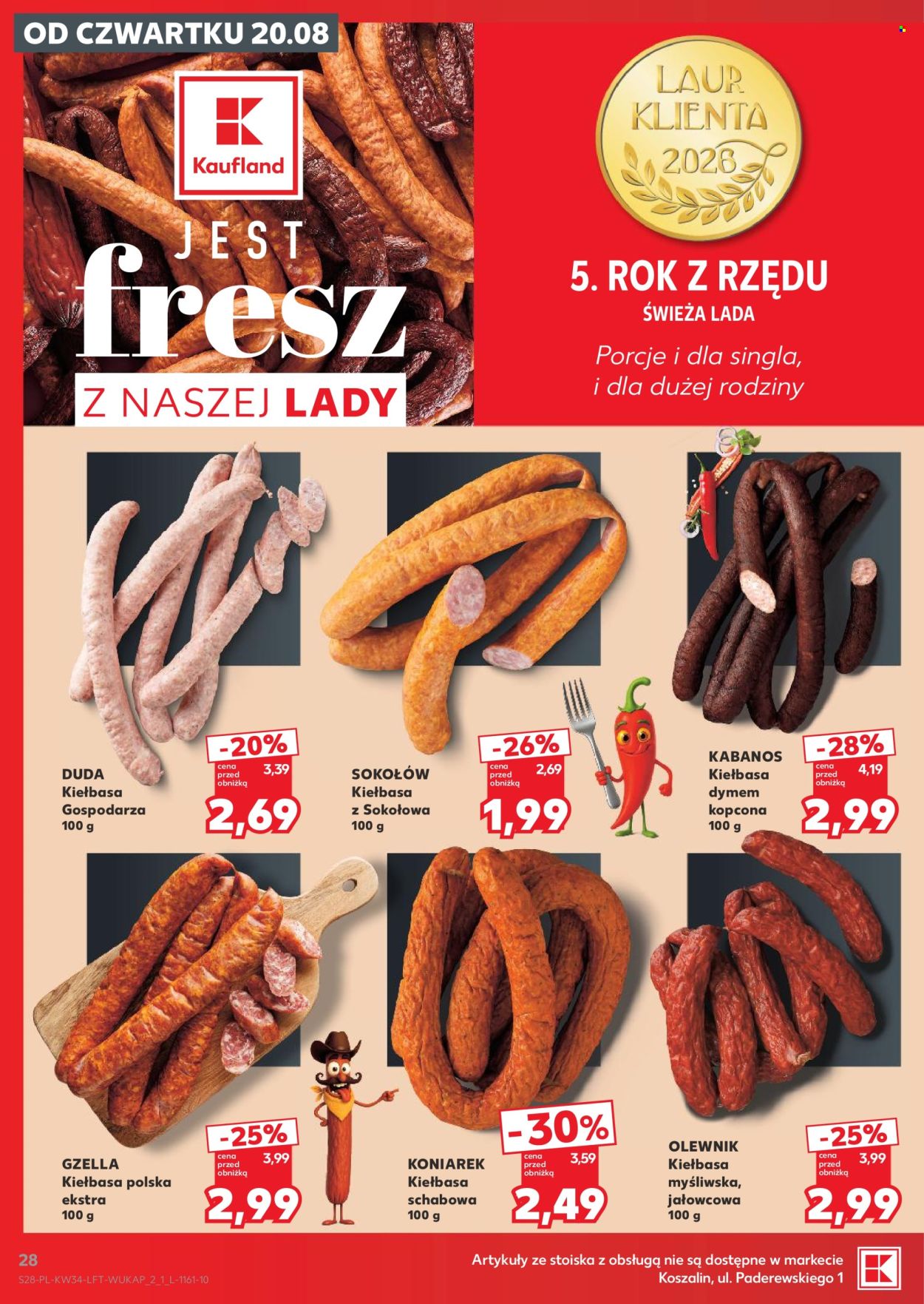 Gazetka Kaufland - 20.8.2026. - 26.8.2026.. Strona 28