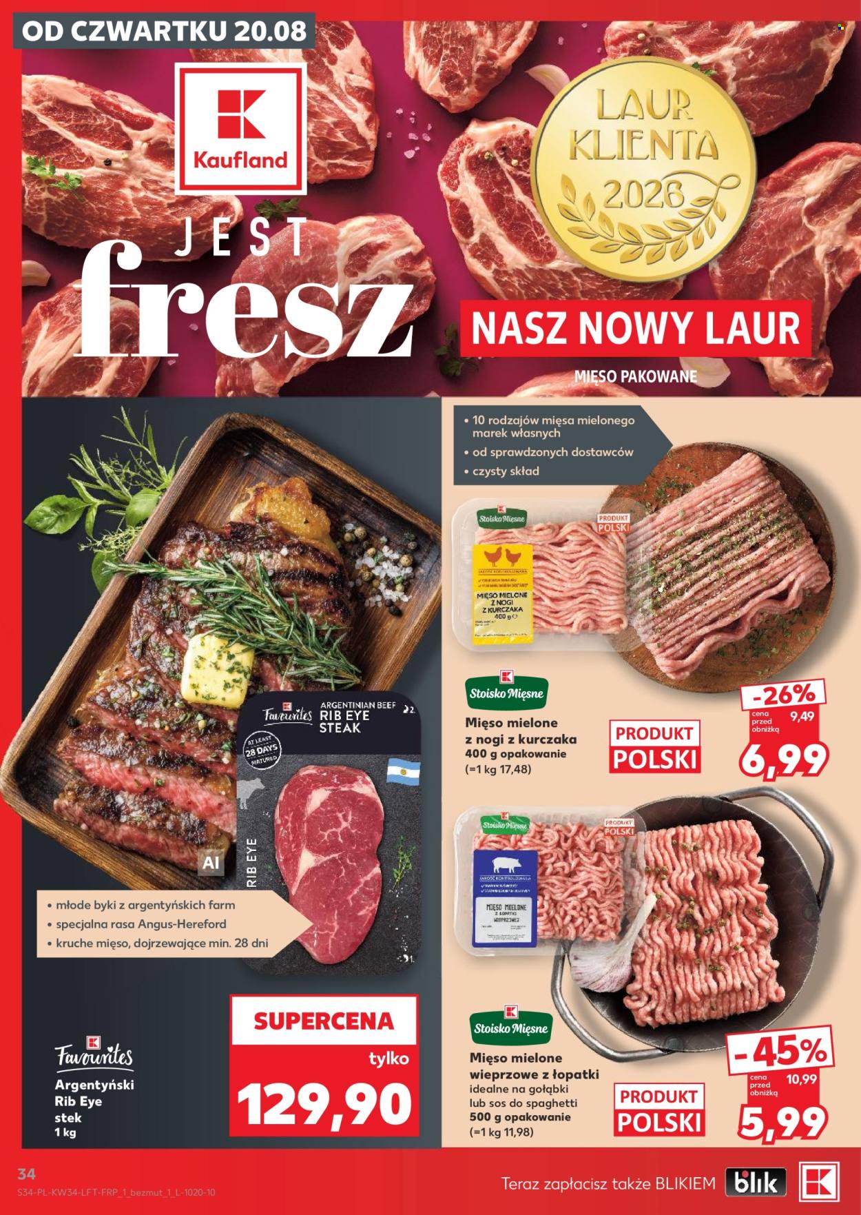 Gazetka Kaufland - 20.8.2026. - 26.8.2026.. Strona 34