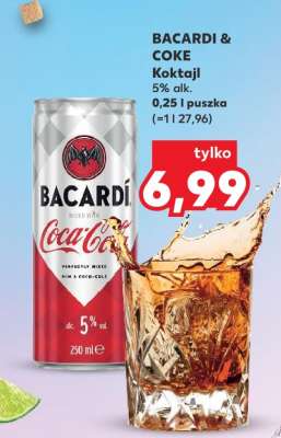 BACARDI & COKE Koktajl