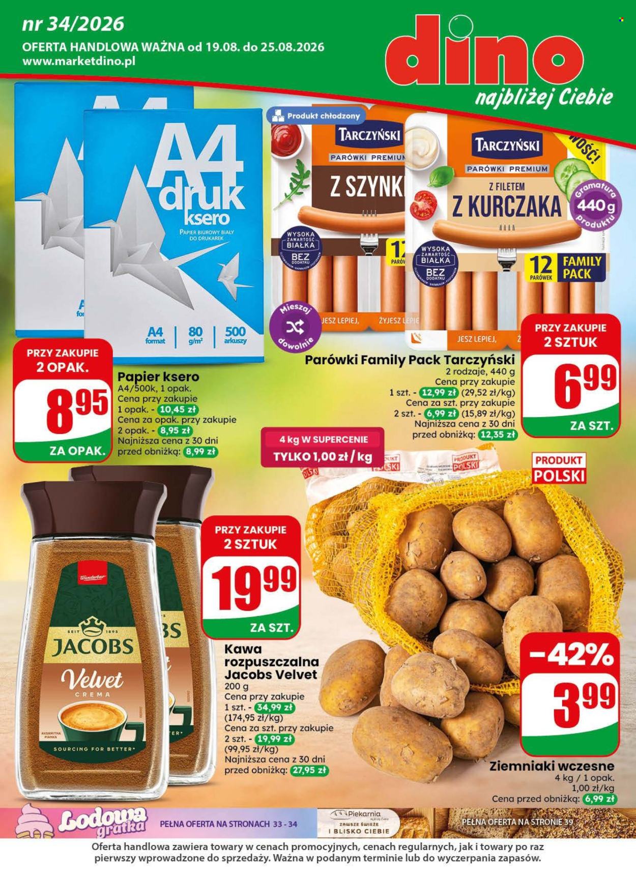 Gazetka Dino - 19.8.2026. - 25.8.2026.. Strona 1