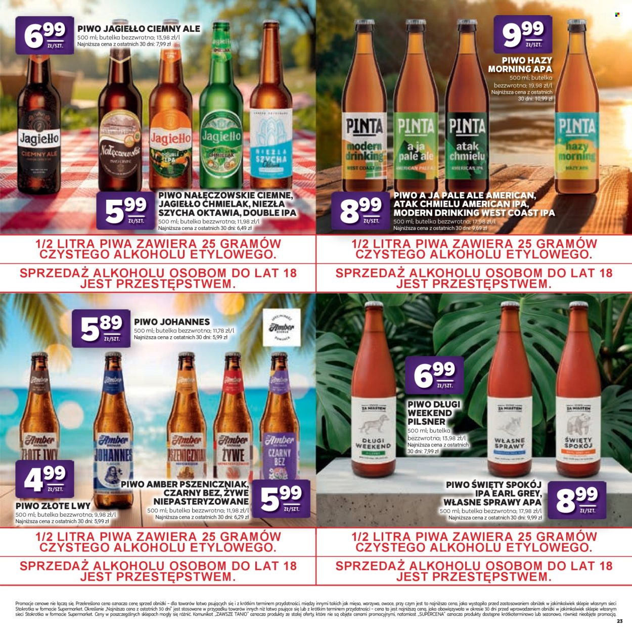 Gazetka Stokrotka Supermarket - 20.8.2026. - 2.9.2026.. Strona 23