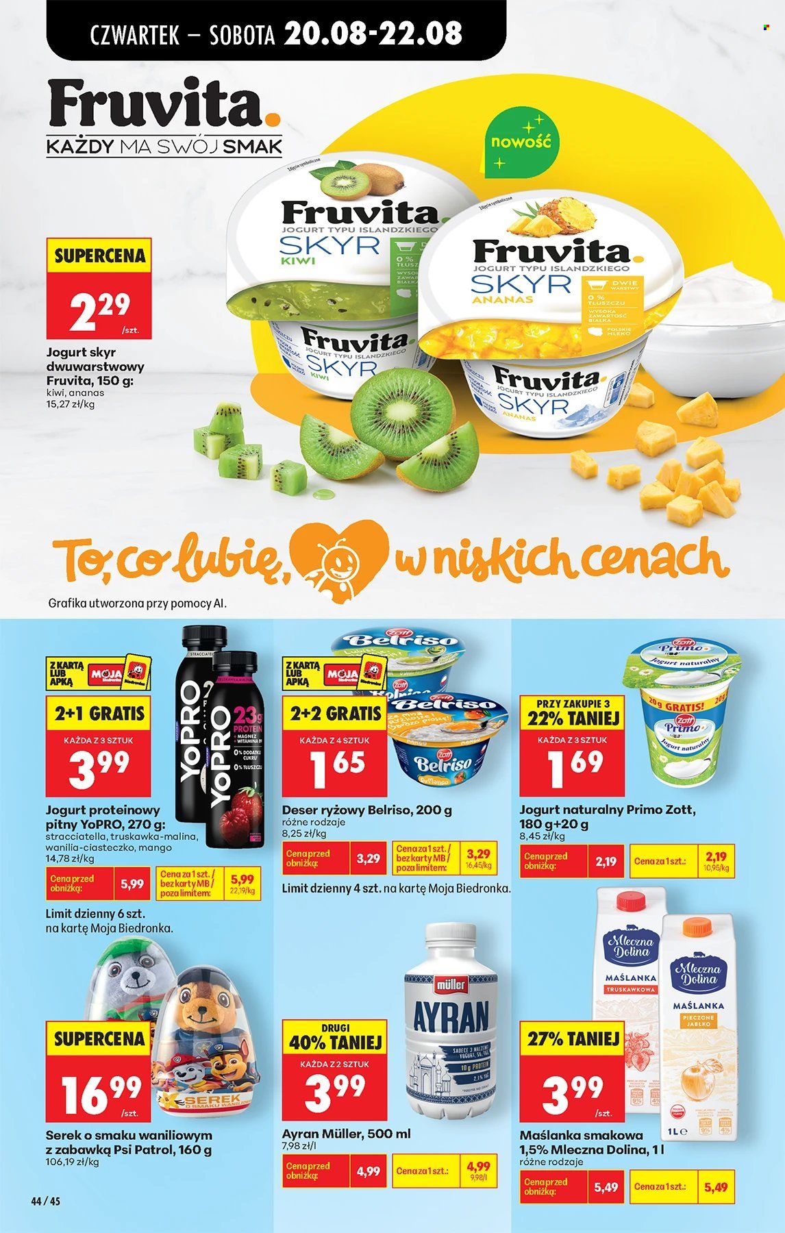 Gazetka Biedronka - 20.8.2026. - 26.8.2026.. Strona 44