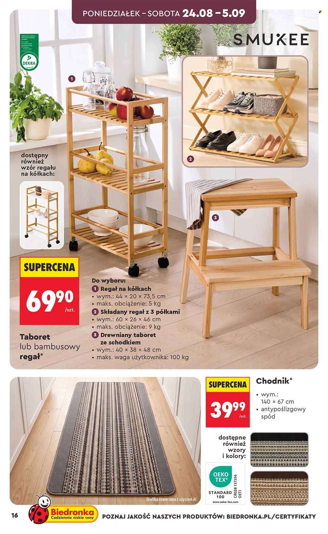 Gazetka Biedronka - 24.8.2026. - 9.9.2026.. Strona 16