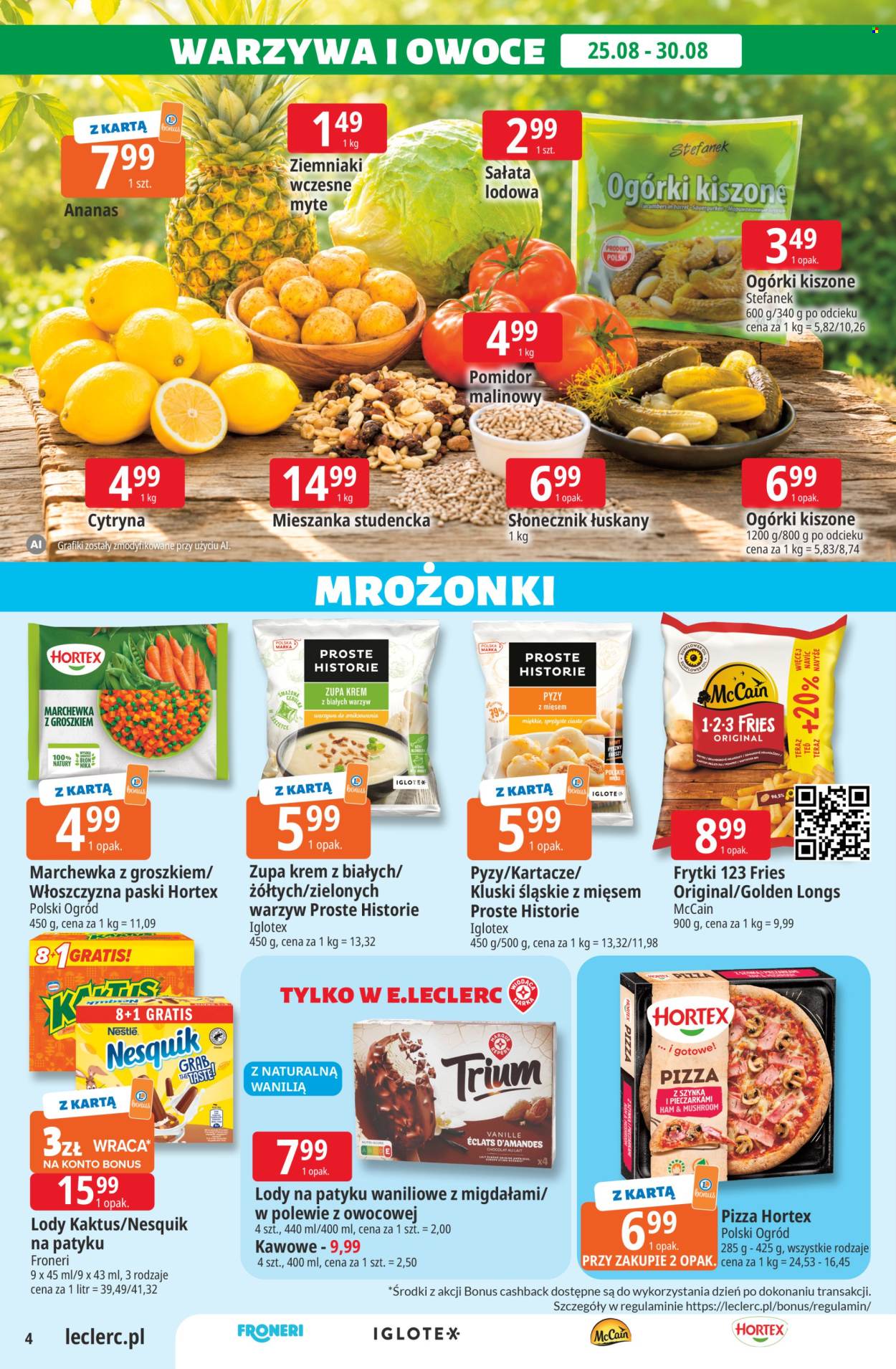 Gazetka E.Leclerc - 25.8.2026. - 5.9.2026.. Strona 4