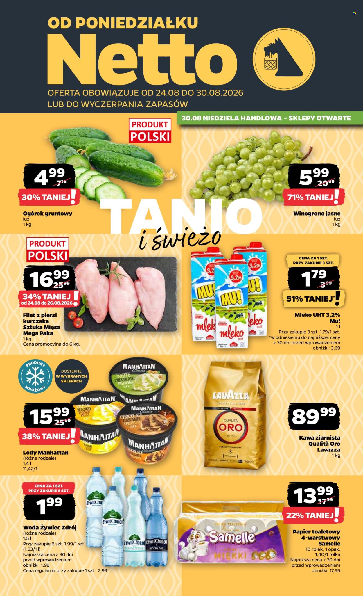 Gazetka Netto - 24.8.2026. - 30.8.2026.. Strona 1