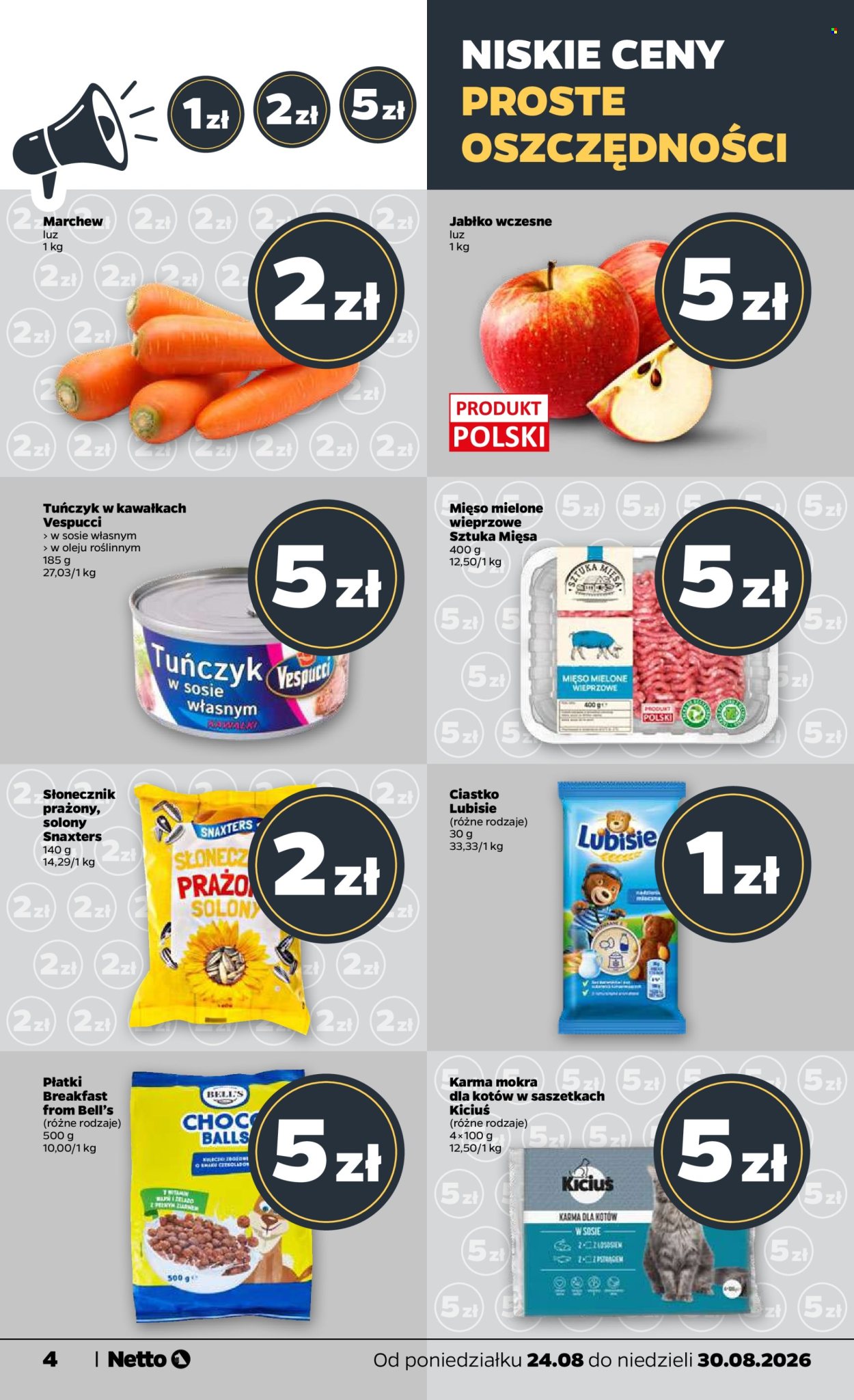 Gazetka Netto - 24.8.2026. - 30.8.2026.. Strona 4