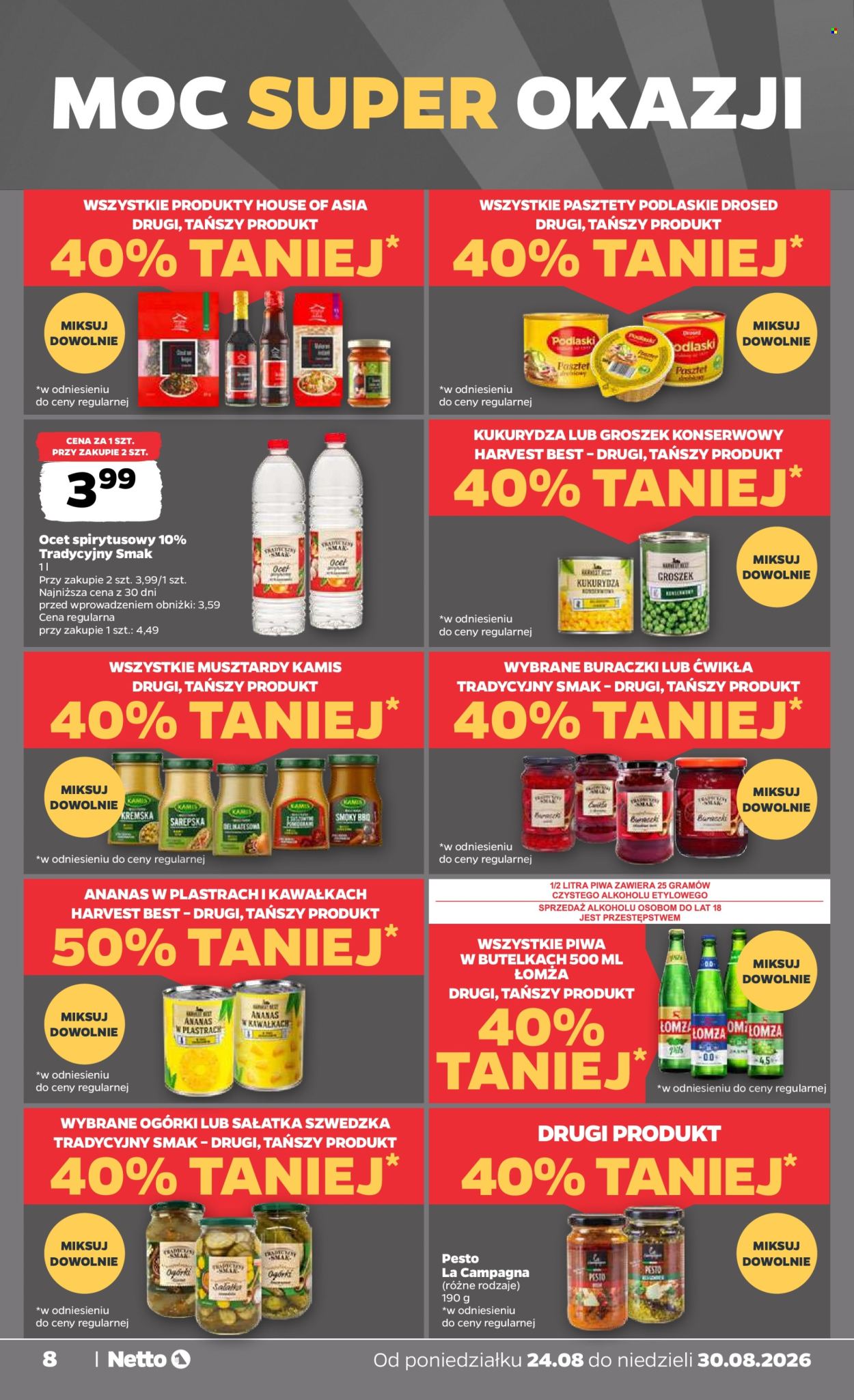 Gazetka Netto - 24.8.2026. - 30.8.2026.. Strona 8