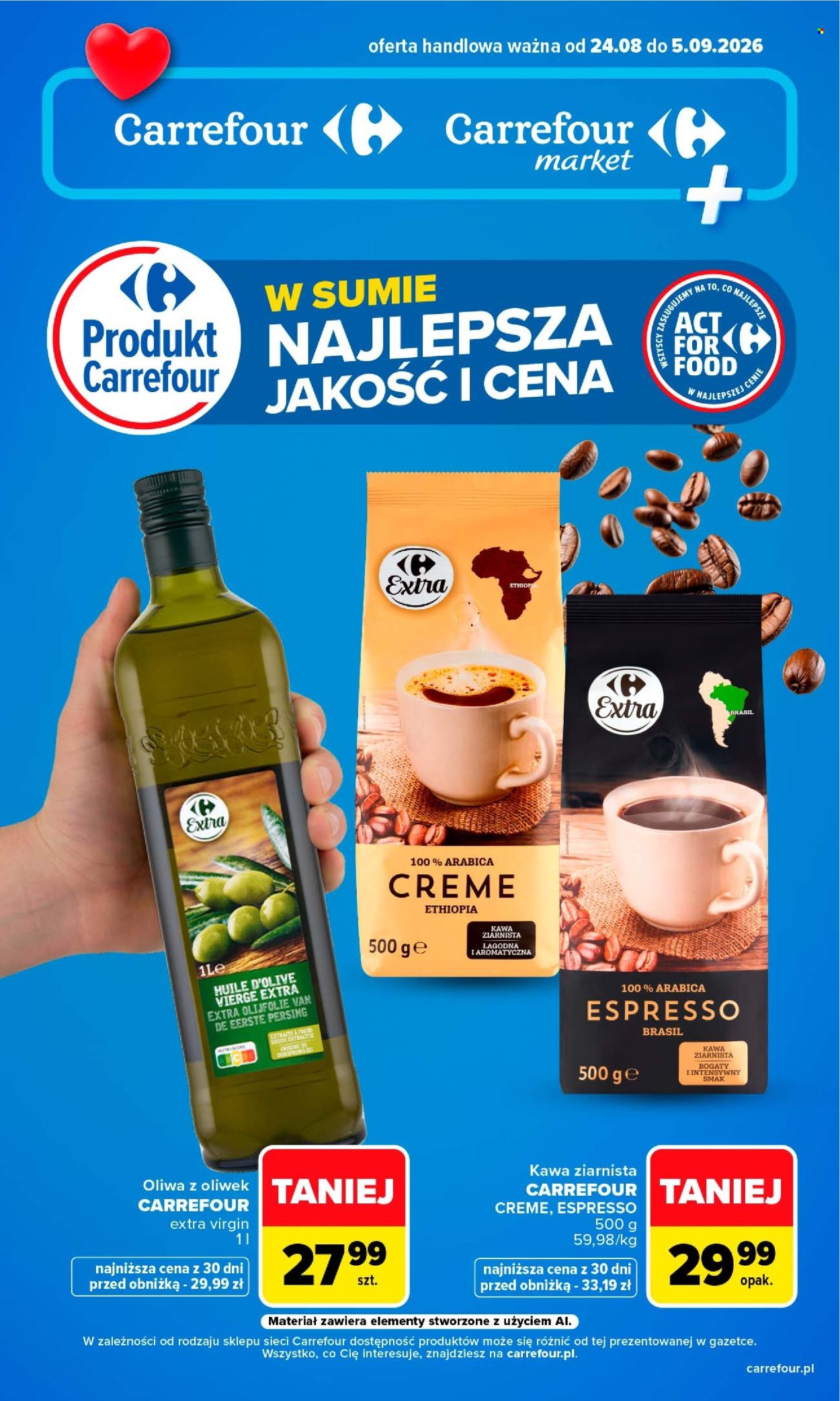 Gazetka Carrefour - 24.8.2026. - 5.9.2026.. Strona 1