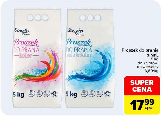 Proszek do prania SIMPL