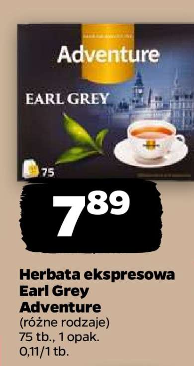 Herbata ekspresowa Earl Grey Adventure