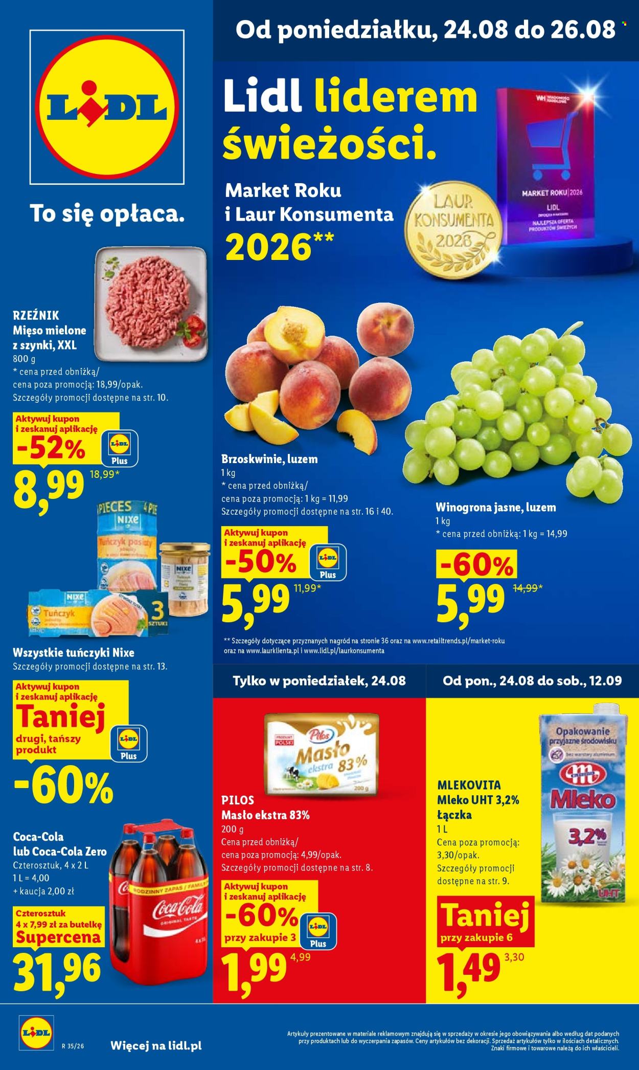 Gazetka Lidl - 24.8.2026. - 26.8.2026.. Strona 1