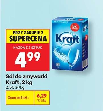 Sól do zmywarki Kraft 2 kg