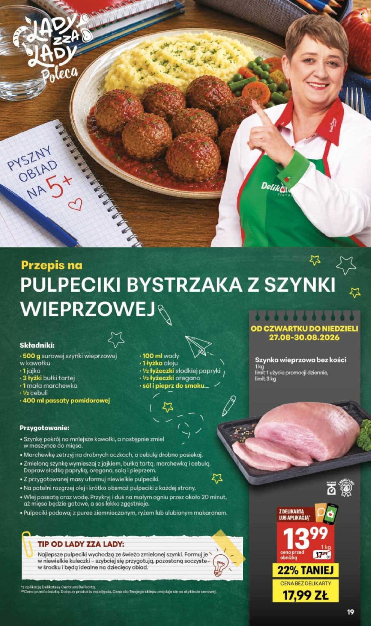 Gazetka Delikatesy Centrum - 27.8.2026. - 2.9.2026.. Strona 19