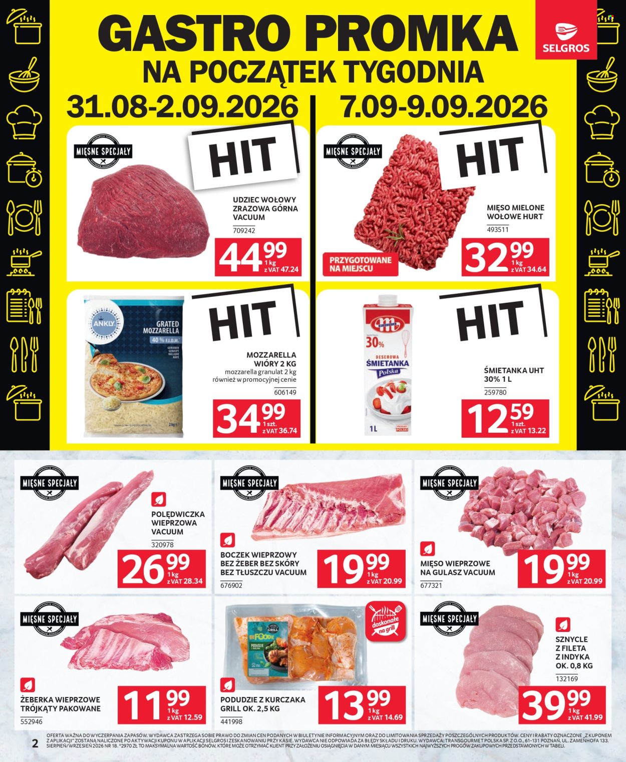 Gazetka Selgros - 27.8.2026. - 9.9.2026.. Strona 2