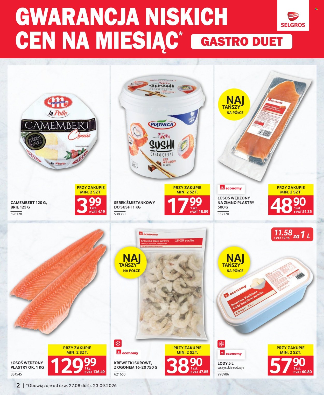 Gazetka Selgros - 27.8.2026. - 3.9.2026.. Strona 2