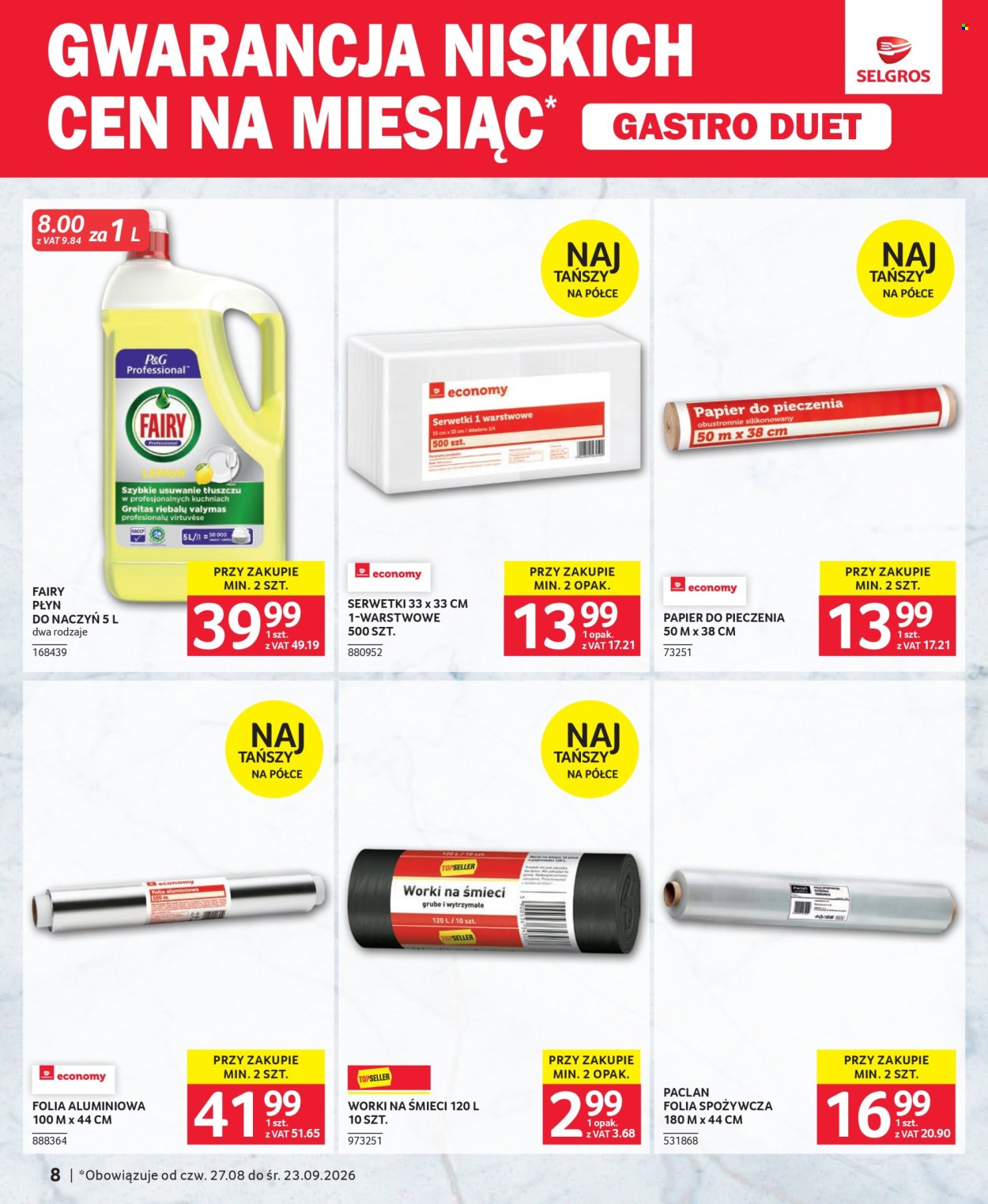 Gazetka Selgros - 27.8.2026. - 3.9.2026.. Strona 8