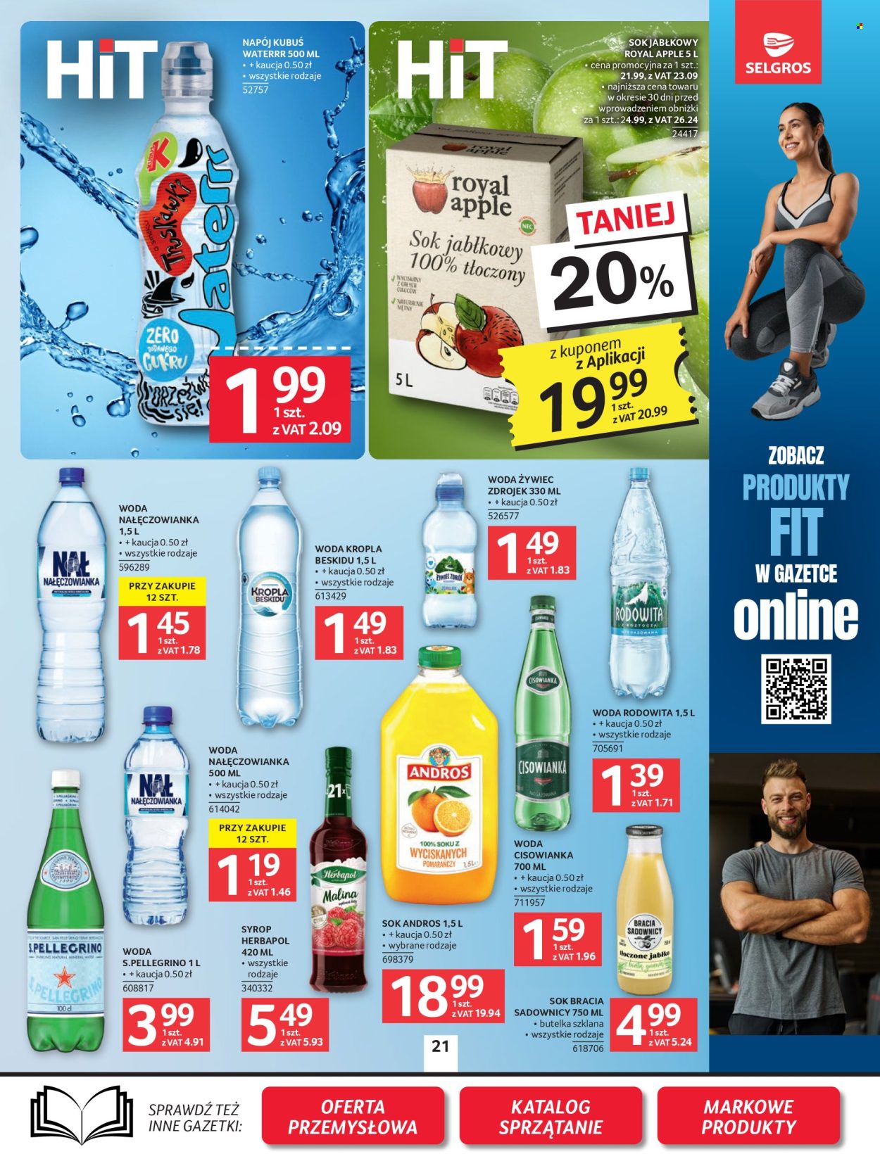 Gazetka Selgros - 27.8.2026. - 9.9.2026.. Strona 21