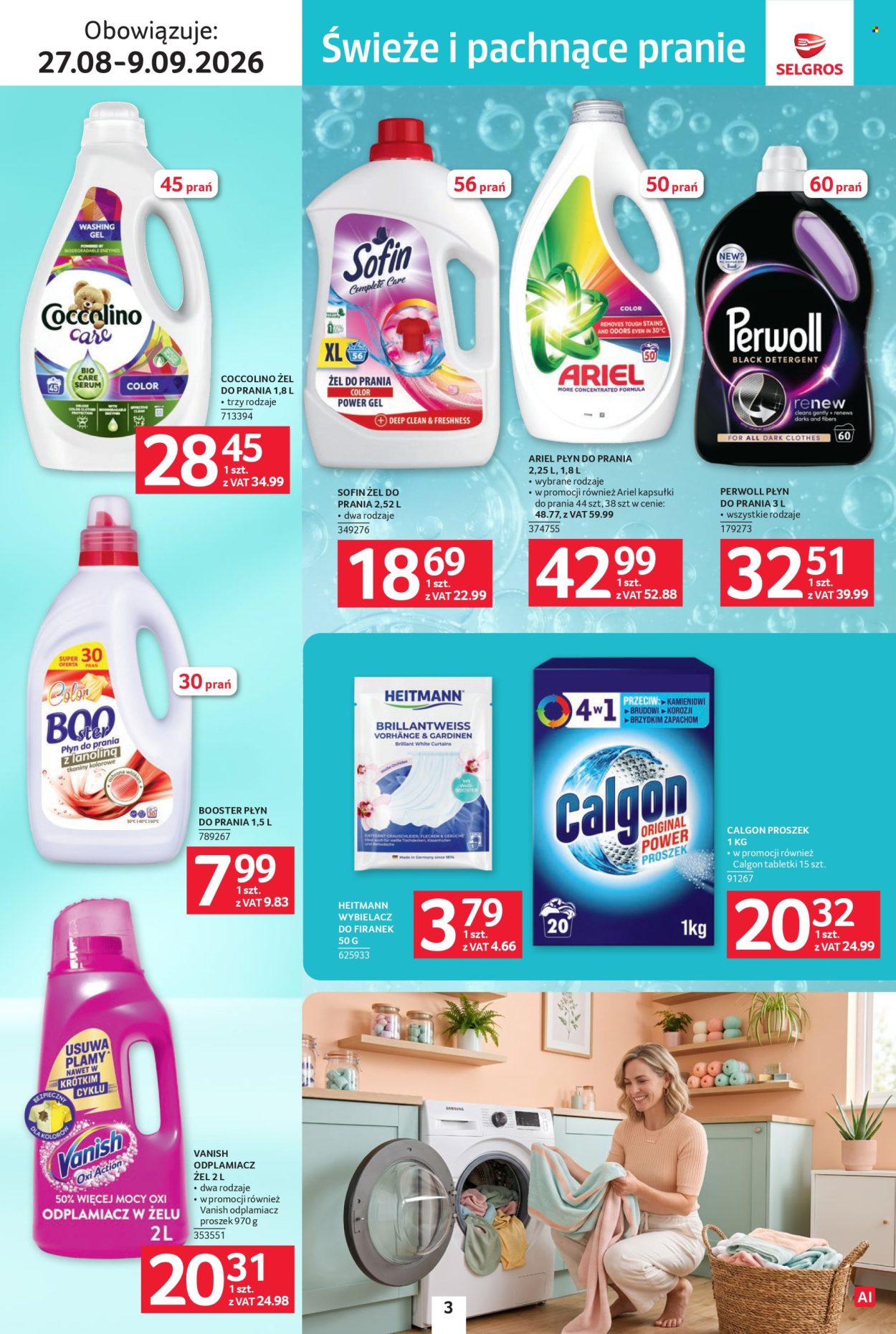 Gazetka Selgros - 27.8.2026. - 9.9.2026.. Strona 3