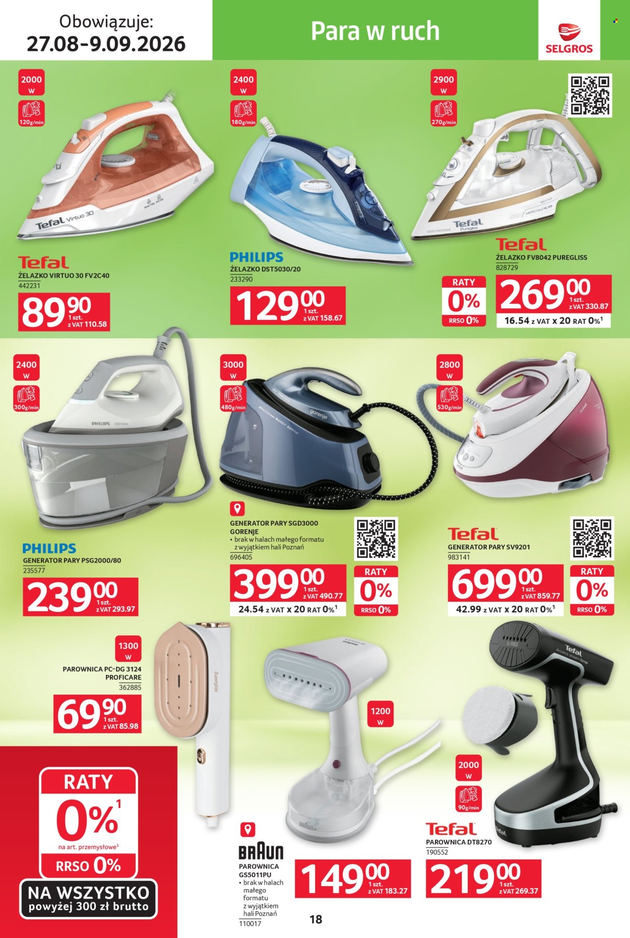 Gazetka Selgros - 27.8.2026. - 9.9.2026.. Strona 18