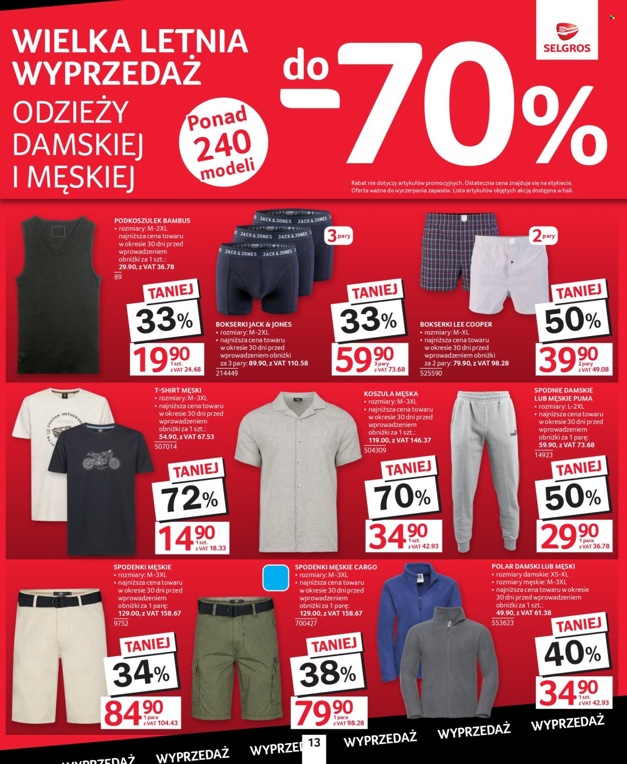 Gazetka Selgros - 27.8.2026. - 9.9.2026.. Strona 13