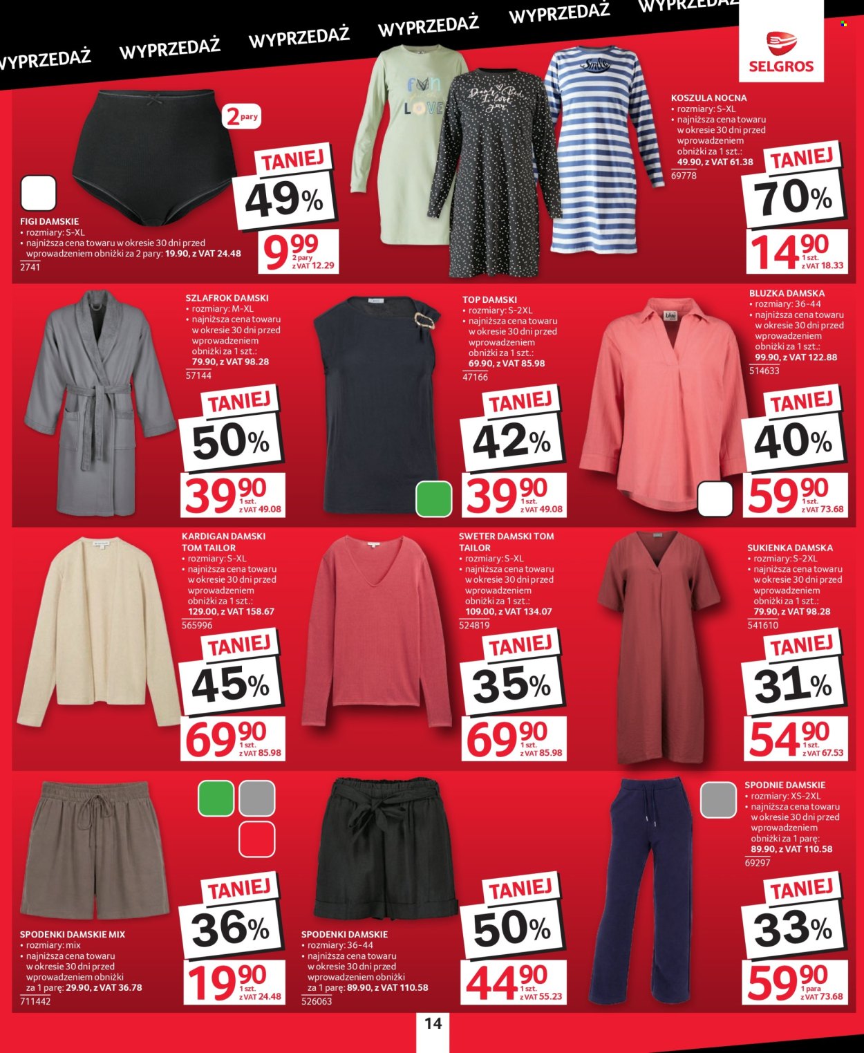 Gazetka Selgros - 27.8.2026. - 9.9.2026.. Strona 14