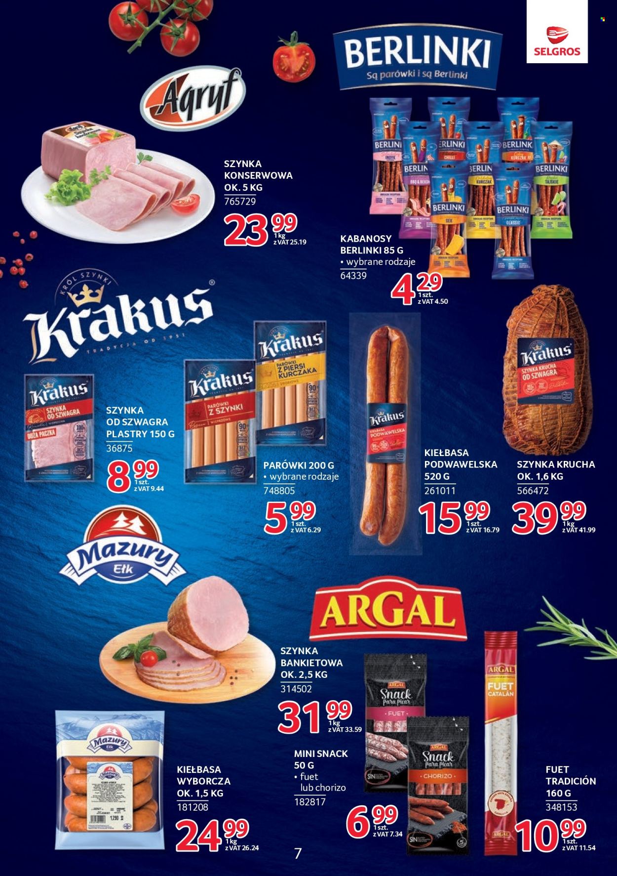 Gazetka Selgros - 27.8.2026. - 9.9.2026.. Strona 7