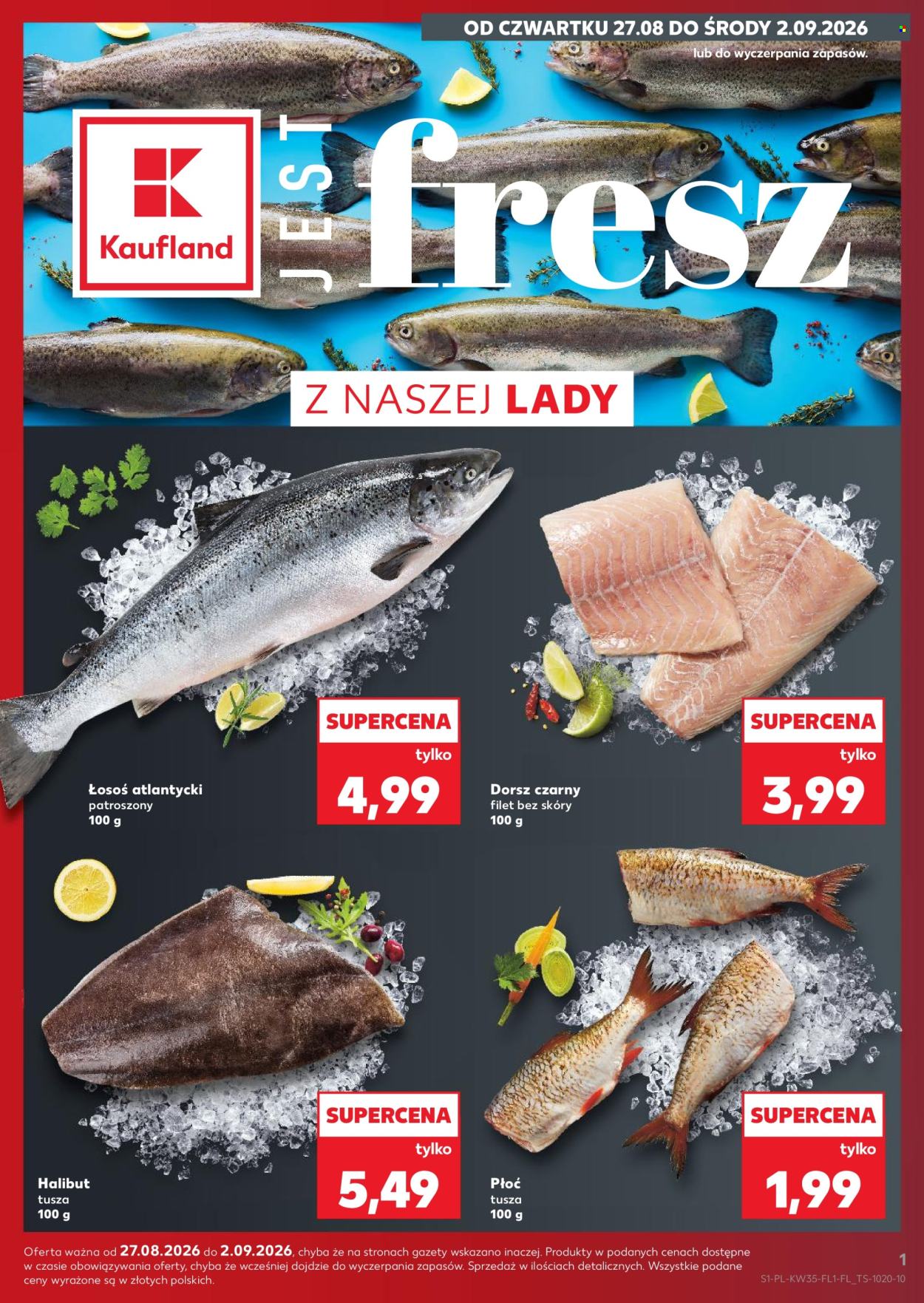Gazetka Kaufland - 27.8.2026. - 2.9.2026.. Strona 1
