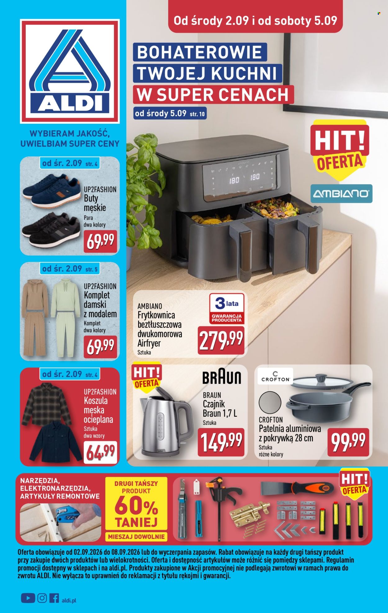 Gazetka ALDI - 2.9.2026. - 5.9.2026.. Strona 1