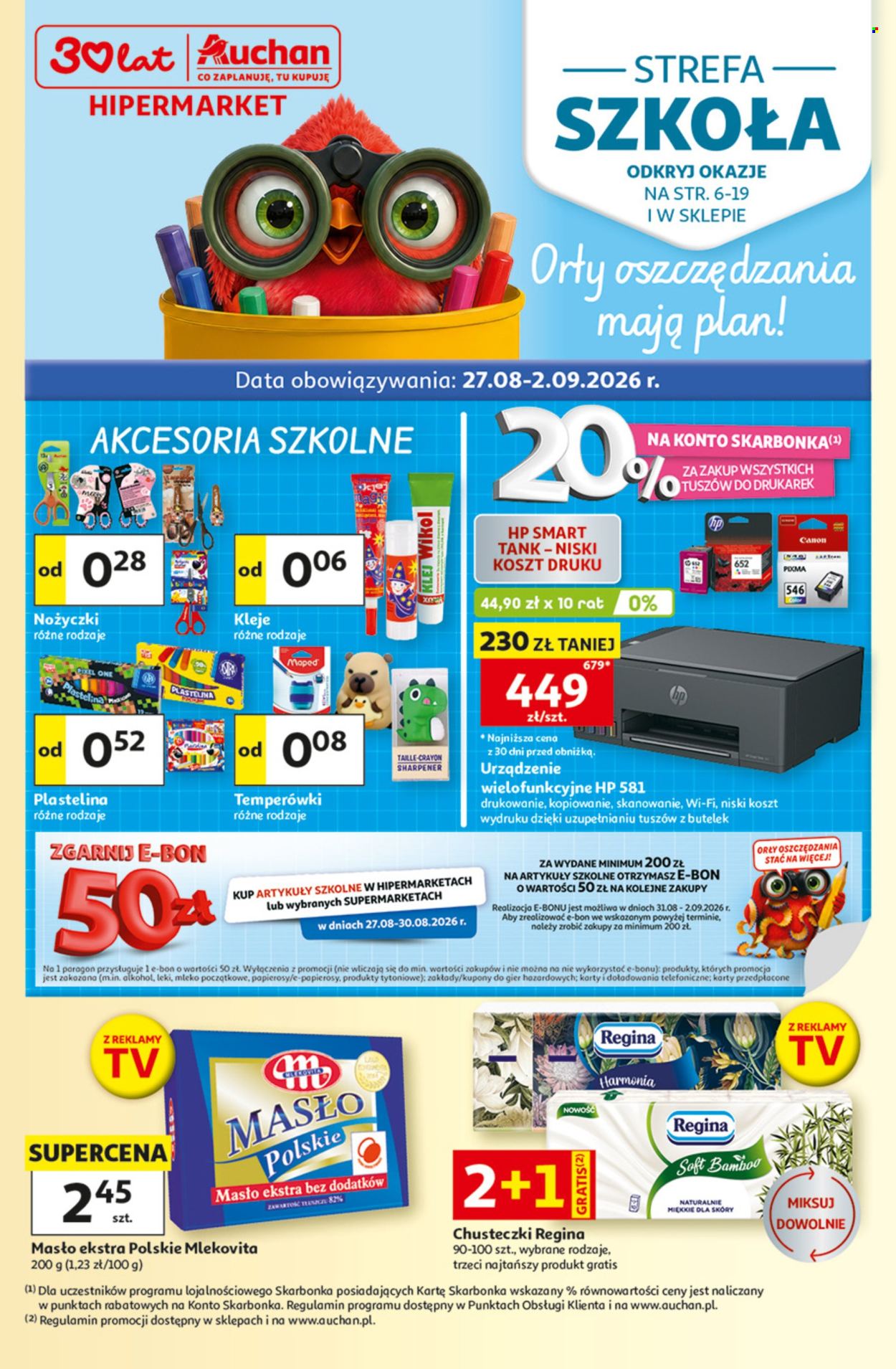 Gazetka Auchan - 27.8.2026. - 2.9.2026.. Strona 1
