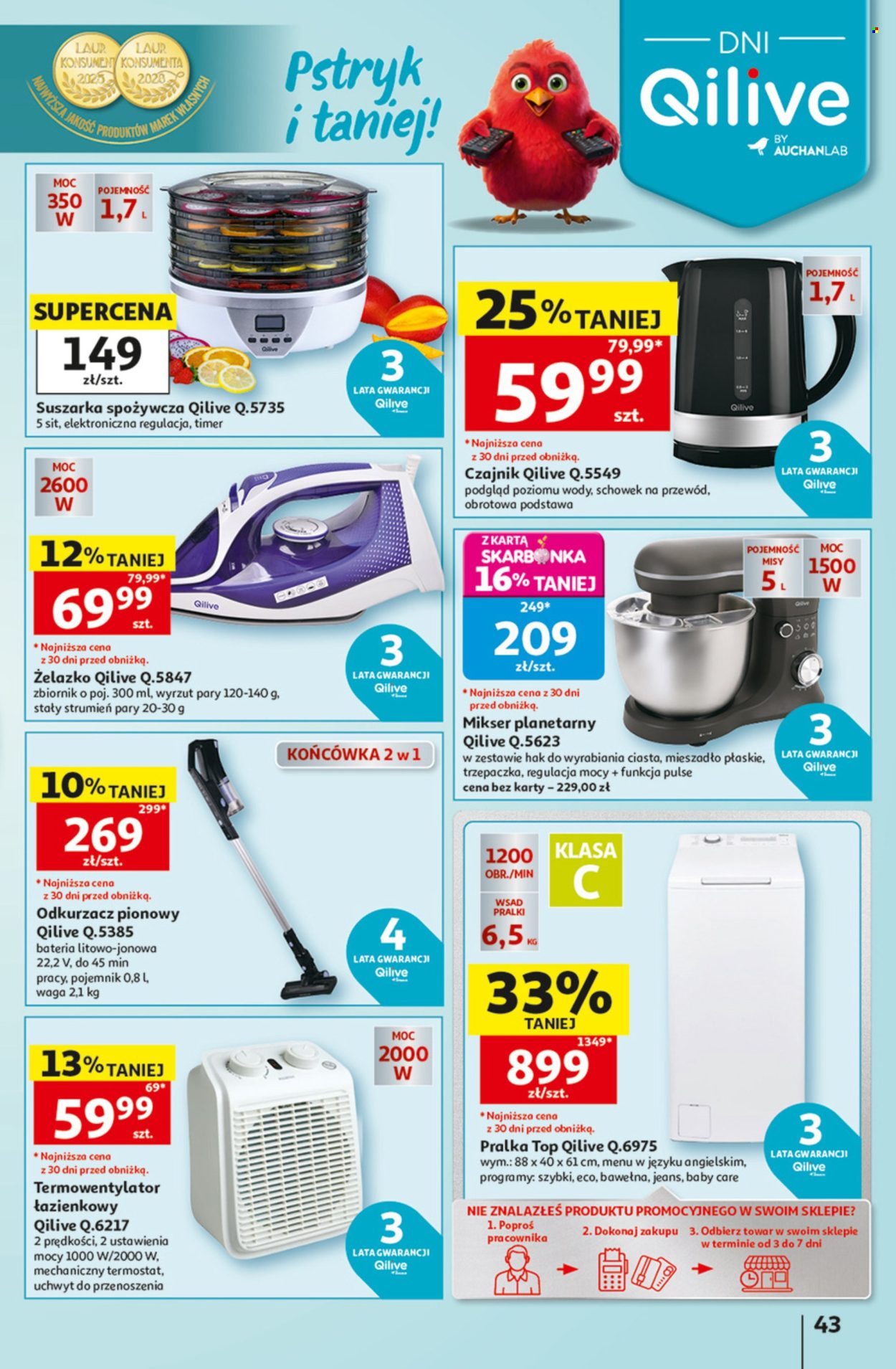 Gazetka Auchan - 27.8.2026. - 2.9.2026.. Strona 43
