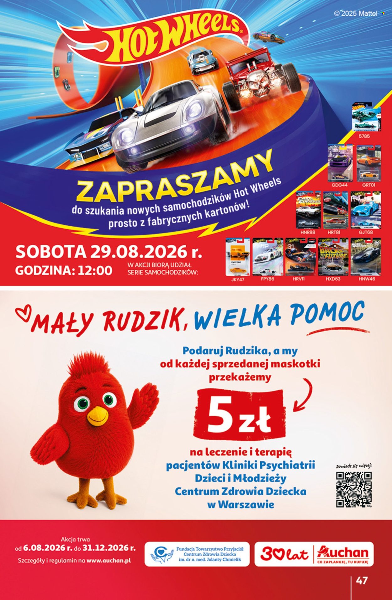 Gazetka Auchan - 27.8.2026. - 2.9.2026.. Strona 47