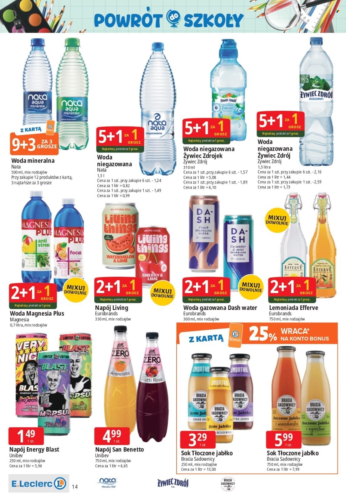 Gazetka E.Leclerc - 31.8.2026. - 12.9.2026.. Strona 14