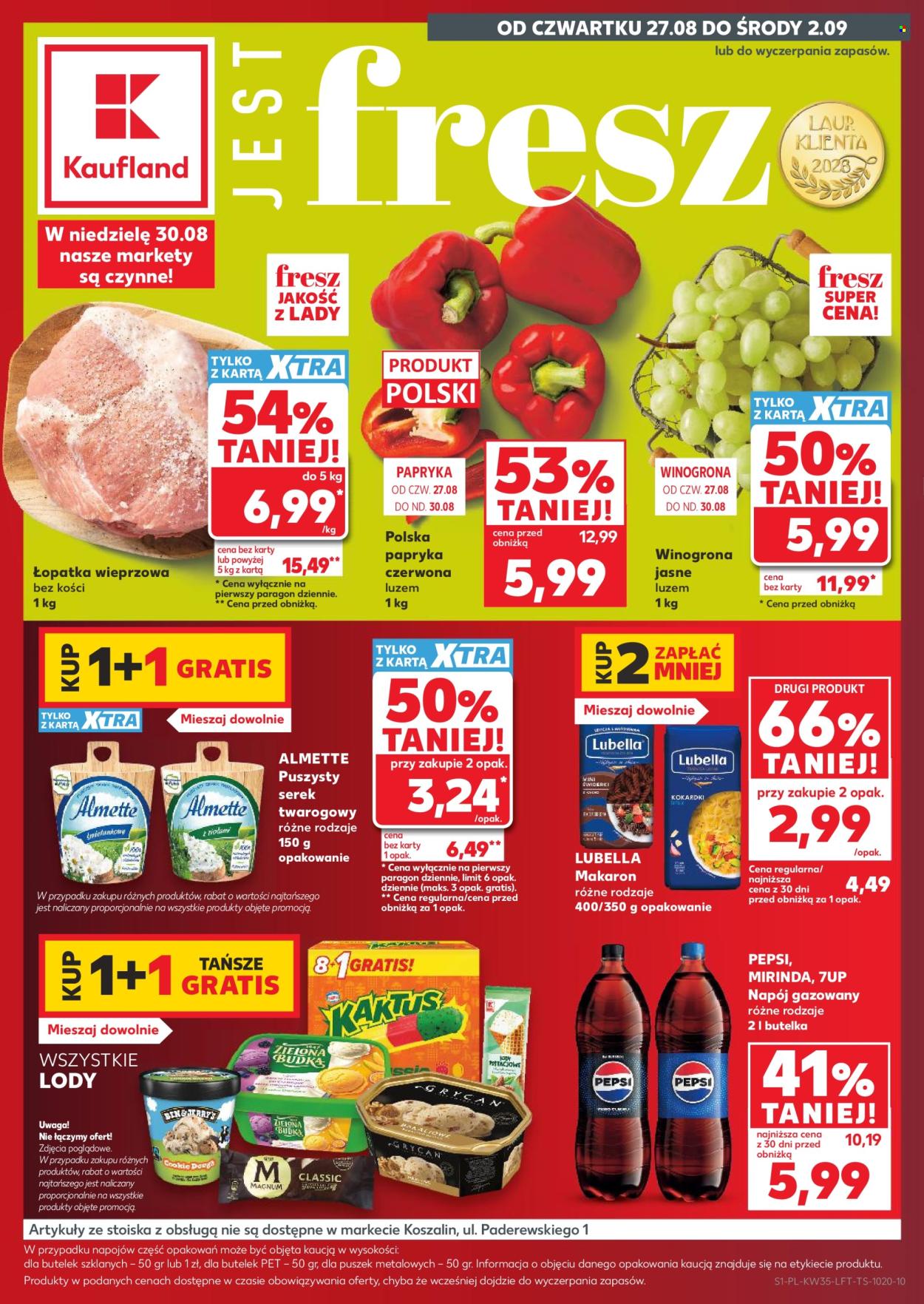 Gazetka Kaufland - 27.8.2026. - 2.9.2026.. Strona 1