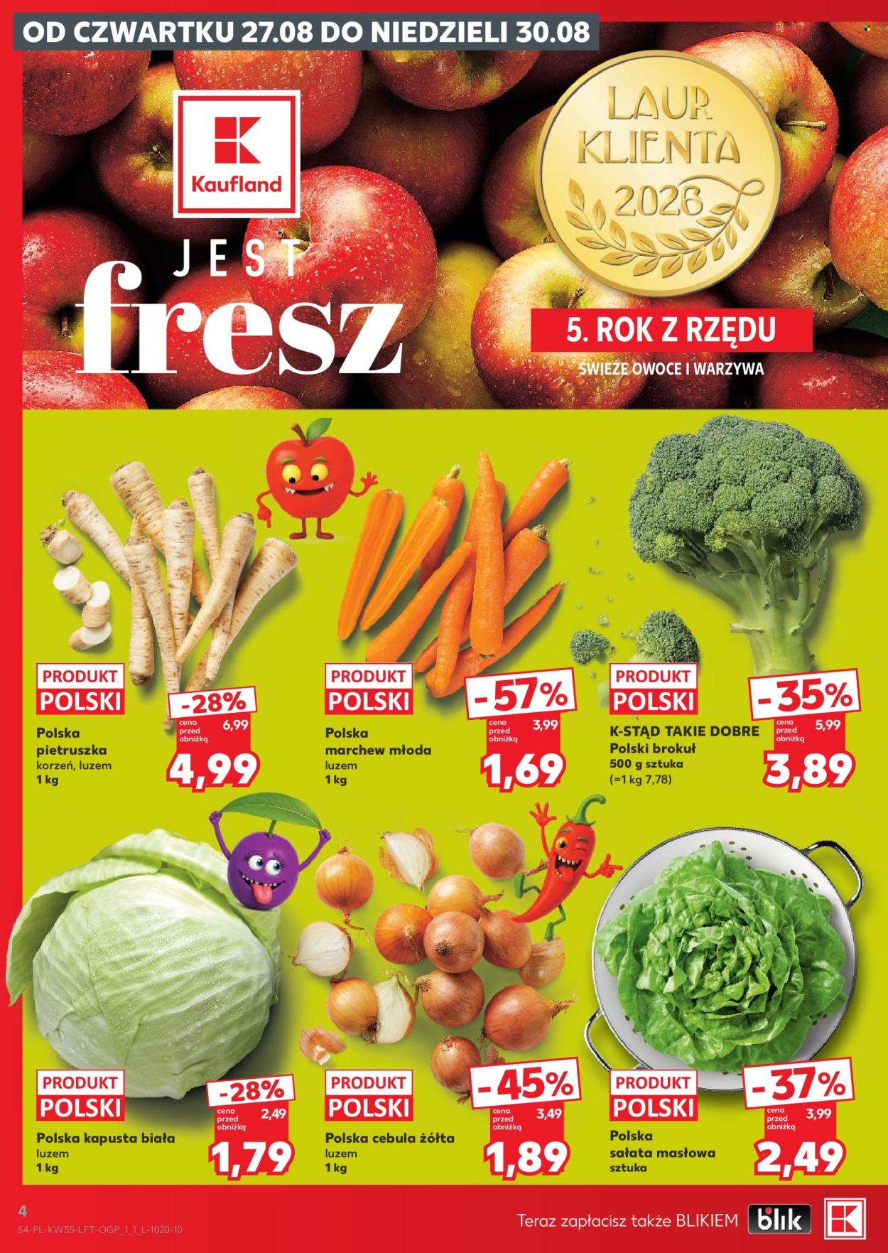 Gazetka Kaufland - 27.8.2026. - 2.9.2026.. Strona 4