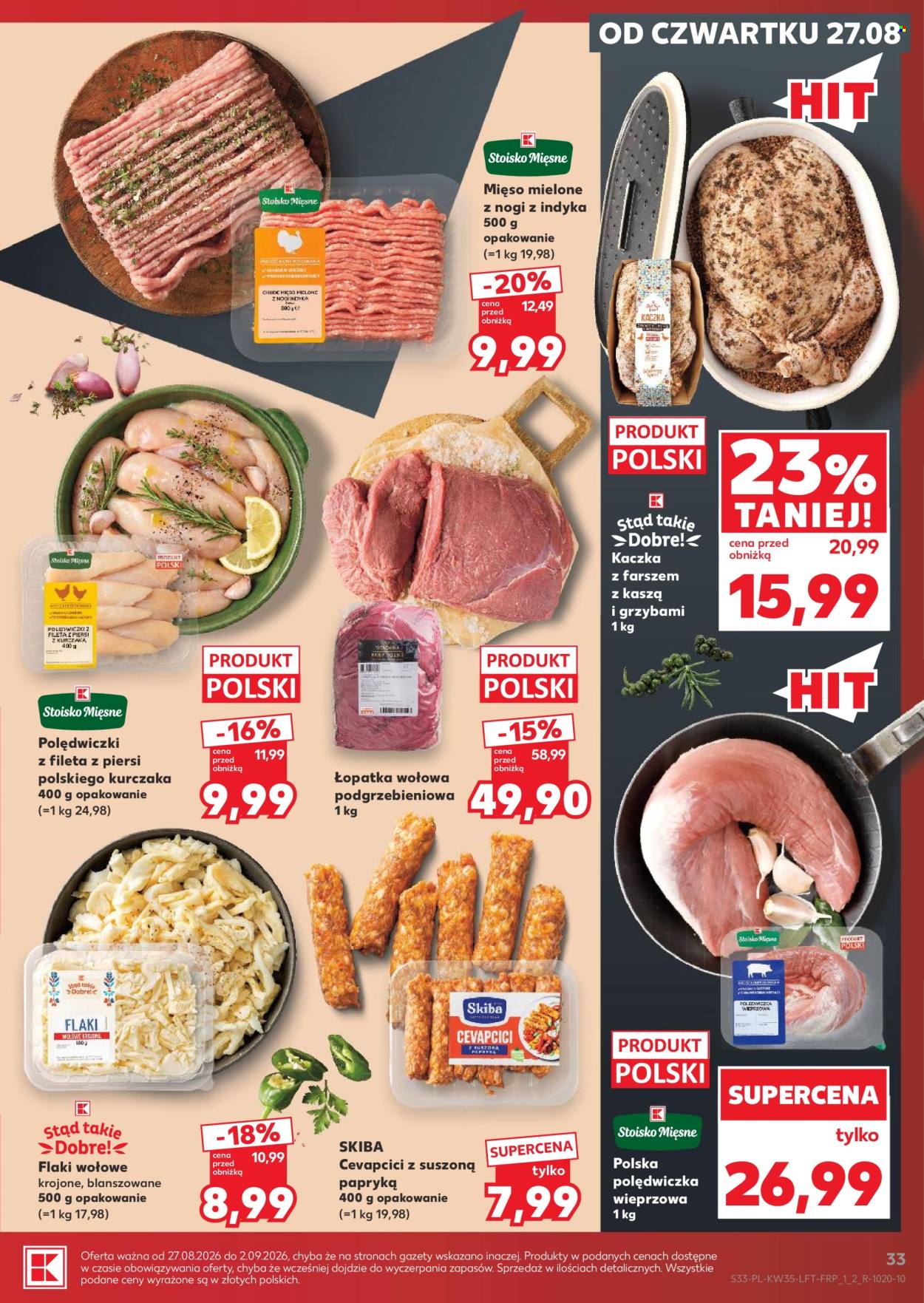 Gazetka Kaufland - 27.8.2026. - 2.9.2026.. Strona 33