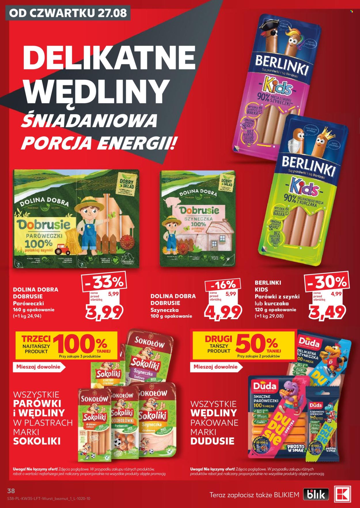 Gazetka Kaufland - 27.8.2026. - 2.9.2026.. Strona 38
