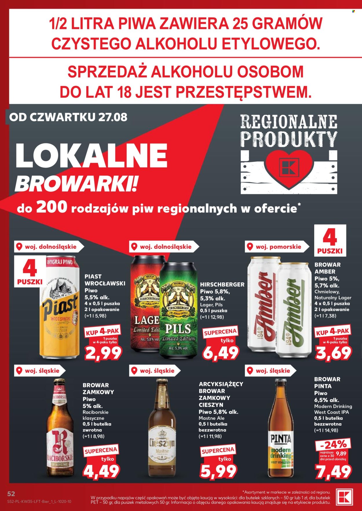 Gazetka Kaufland - 27.8.2026. - 2.9.2026.. Strona 52