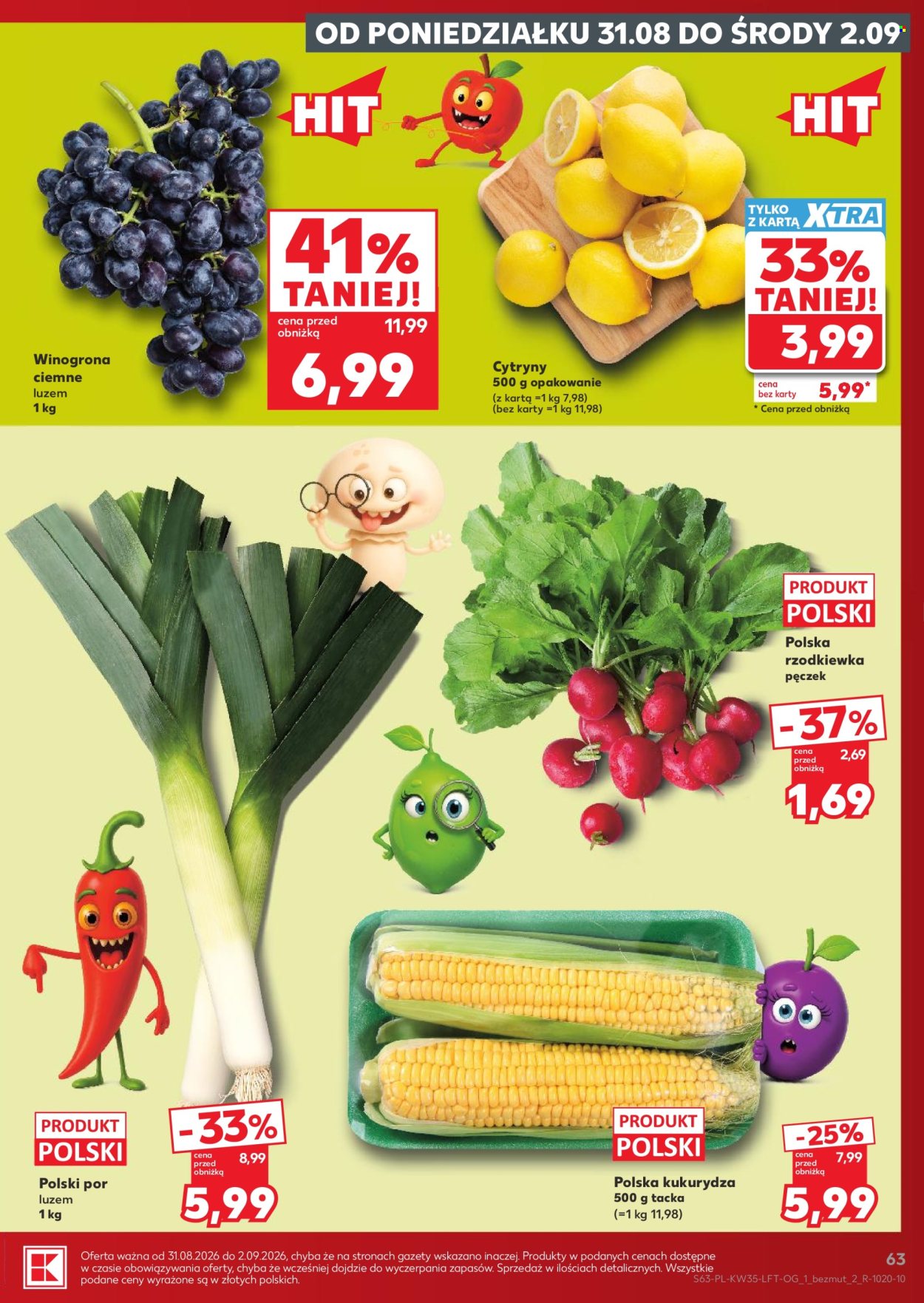 Gazetka Kaufland - 27.8.2026. - 2.9.2026.. Strona 63